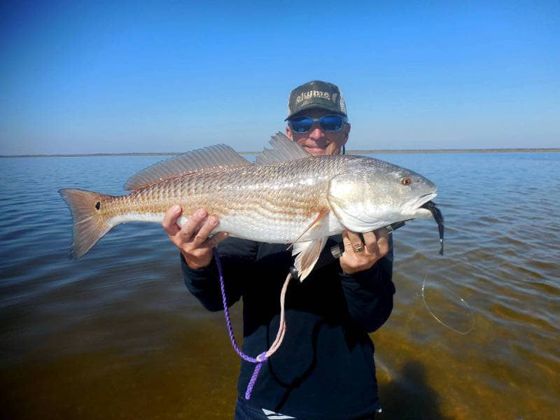 Love Painted Sky Lodge, redfish!